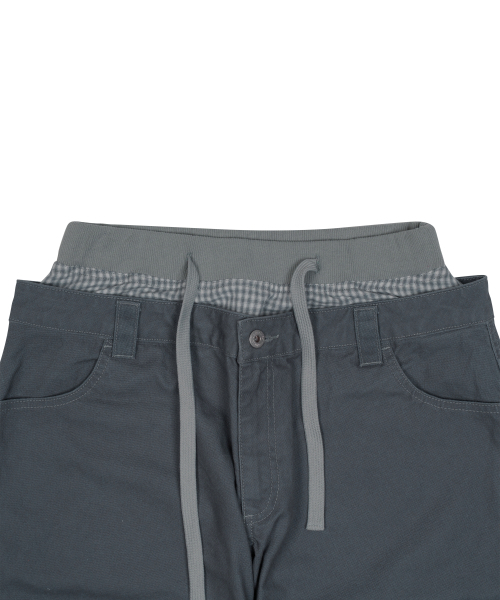 THECOLDESTMOMENT（ザコールデストモーメント）の「TCM trunk layered pants (navy)（その他パンツ・レディース・その他・SMALL/MEDIUM）」の4枚目の写真