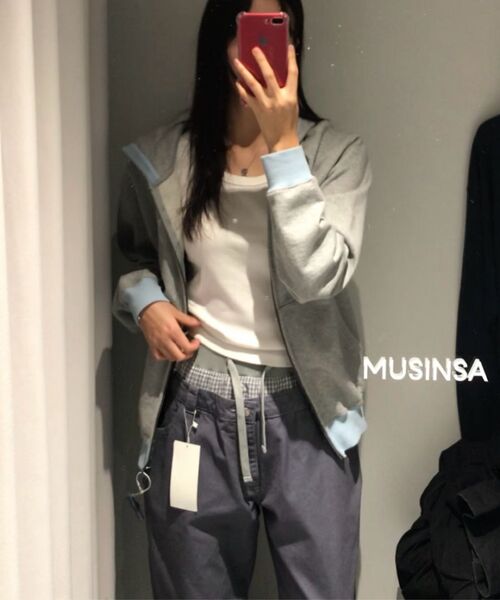 THECOLDESTMOMENT（ザコールデストモーメント）の「TCM trunk layered pants (navy)（その他パンツ・レディース・その他・SMALL/MEDIUM）」の6枚目の写真