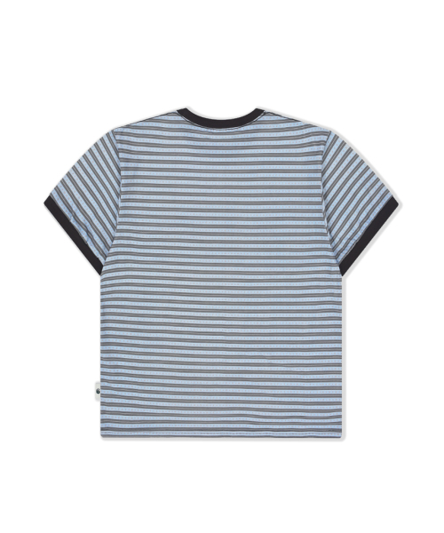 ESCAPEFROM（エスケープフロム）の「フルラブ ESCF アンド ソラ スター ロゴ ストライプ フルプリント リンガー 半袖Tシャツ（Tシャツ/カットソー・レディース・その他・MEDIUM）」の4枚目の写真