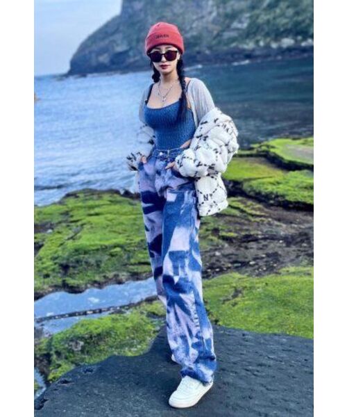 AVANDRESS(アバンドレス )の「T.D.I. Buckle Denim Pants PURPLE(デニムパンツ・レディース・その他・LARGE/SMALL/MEDIUM)」の10枚目の写真