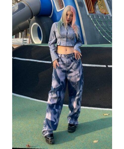 AVANDRESS(アバンドレス )の「T.D.I. Buckle Denim Pants PURPLE(デニムパンツ・レディース・その他・LARGE/SMALL/MEDIUM)」の14枚目の写真