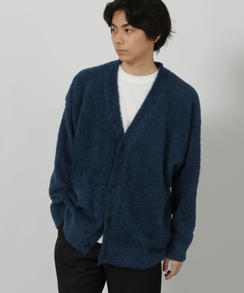 LAKOLE(ラコレ)の「もちふわニットカーデ / 497599(カーディガン/ボレロ・メンズ・ブラック/アイボリー/ブルー/イエロー・LARGE/MEDIUM)」の4枚目の写真