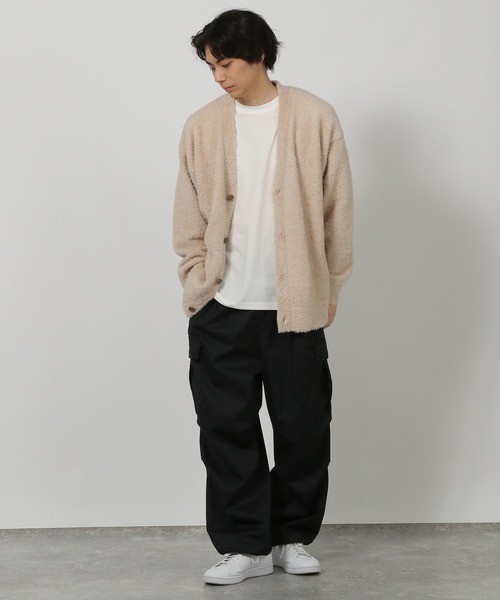 LAKOLE(ラコレ)の「もちふわニットカーデ / 497599(カーディガン/ボレロ・メンズ・ブラック/アイボリー/ブルー/イエロー・LARGE/MEDIUM)」の19枚目の写真
