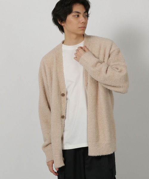 LAKOLE(ラコレ)の「もちふわニットカーデ / 497599(カーディガン/ボレロ・メンズ・ブラック/アイボリー/ブルー/イエロー・LARGE/MEDIUM)」の20枚目の写真