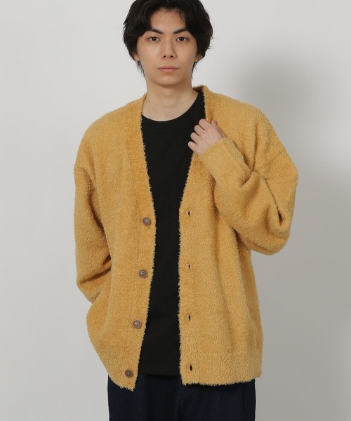LAKOLE(ラコレ)の「もちふわニットカーデ / 497599(カーディガン/ボレロ・メンズ・ブラック/アイボリー/ブルー/イエロー・LARGE/MEDIUM)」の13枚目の写真