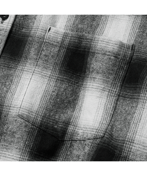 F.ILLUMINATE（フィルミネイト）の「フェードチェックシャツ-ブラック（シャツ/ブラウス・レディース・その他・LARGE/SMALL/MEDIUM）」の7枚目の写真