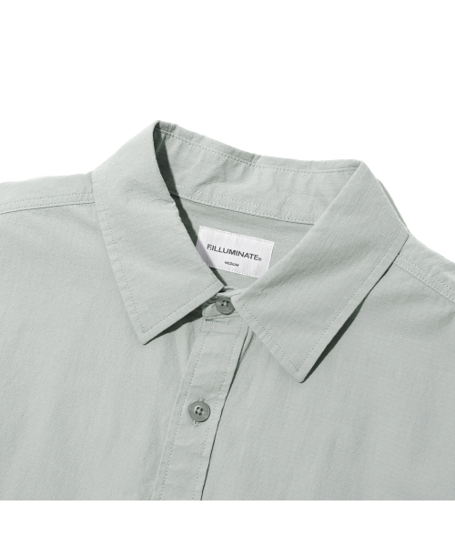 F.ILLUMINATE（フィルミネイト）の「デイリーポケットシャツ-ライトグレー（シャツ/ブラウス・レディース・その他・SMALL/MEDIUM/LARGE）」の8枚目の写真