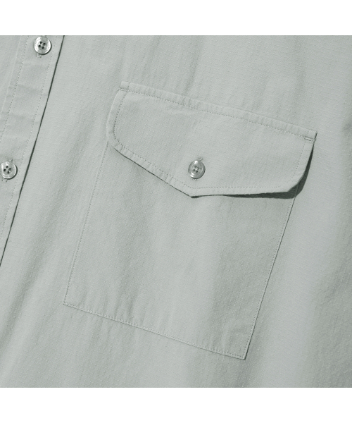 F.ILLUMINATE（フィルミネイト）の「デイリーポケットシャツ-ライトグレー（シャツ/ブラウス・レディース・その他・SMALL/MEDIUM/LARGE）」の9枚目の写真
