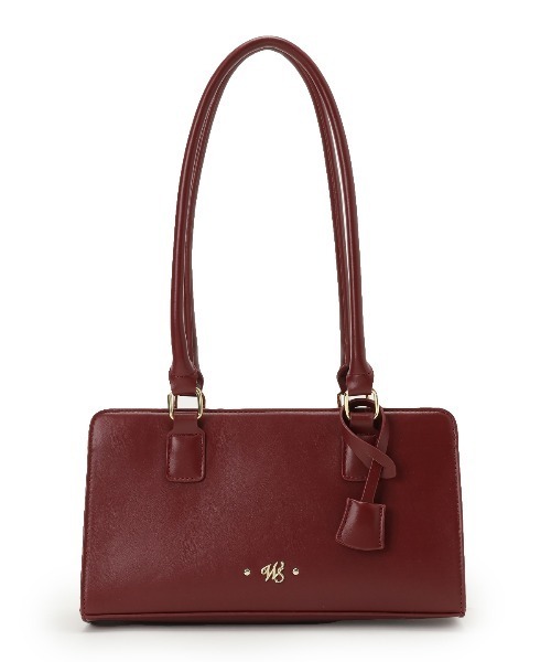 WILLSELECTION（ウィルセレクション）の「スクエアショルダーバッグ（ショルダーバッグ・レディース・ボルドー/ブラウン・FREE）」の2枚目の写真