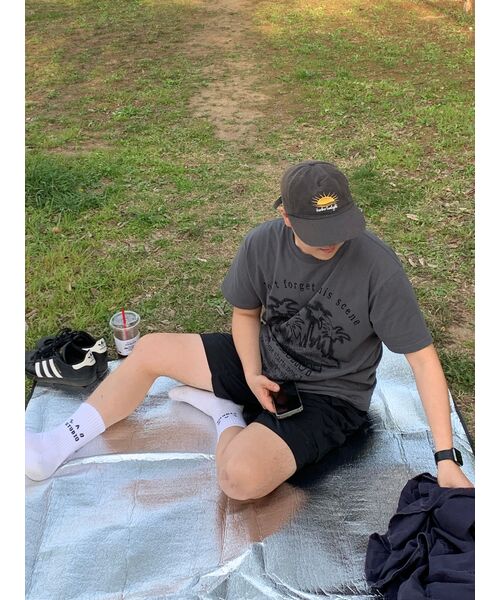PARTIMENTO(パルティメント)の「ナイロンカーゴハーフパンツブラック(その他パンツ・レディース・その他・SMALL/MEDIUM/LARGE)」の2枚目の写真