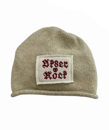 SK8ER ROCK（スケーターロック）の「Rolled Back String Beanie ((cream))（ニットキャップ/ビーニー）」
