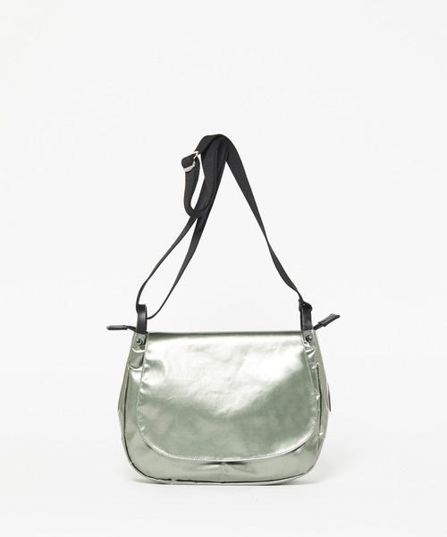 Jack Gomme(ジャックゴム)の「【JACK GOMME】ショルダーバッグ メッセンジャーバッグ NICO Sac besace(ショルダーバッグ・レディース・アイボリー/ブラック/シルバー/モカ/オリーブ/インディゴブルー/ワインレッド/ブルー/カーキ/シャンパン・FREE)」の5枚目の写真