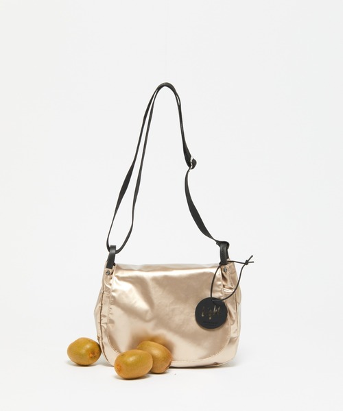 Jack Gomme(ジャックゴム)の「【JACK GOMME】ショルダーバッグ メッセンジャーバッグ NICO Sac besace(ショルダーバッグ・レディース・アイボリー/ブラック/シルバー/モカ/オリーブ/インディゴブルー/ワインレッド/ブルー/カーキ/シャンパン・FREE)」の10枚目の写真