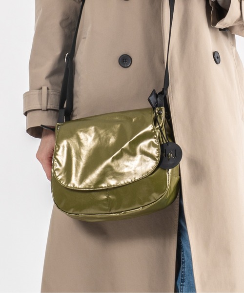 Jack Gomme(ジャックゴム)の「【JACK GOMME】ショルダーバッグ メッセンジャーバッグ NICO Sac besace(ショルダーバッグ・レディース・アイボリー/ブラック/シルバー/モカ/オリーブ/インディゴブルー/ワインレッド/ブルー/カーキ/シャンパン・FREE)」の19枚目の写真