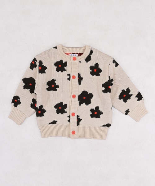 MARKEY'S(マーキーズ)の「Wジャガードニットカーディガン(ニット/セーター・キッズ・ネイビー/ホワイト系その他/マルチ/ブラウン系その他・S/M/L/LL)」の18枚目の写真