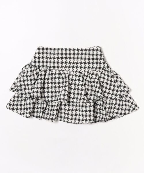 one way(ワンウェイ)の「ツイードティアードミニスカート(スカート・レディース・ブラック系その他/ブラック/ホワイト・FREE)」の20枚目の写真