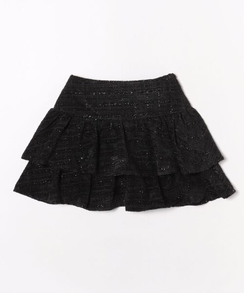 one way(ワンウェイ)の「ツイードティアードミニスカート(スカート・レディース・ブラック系その他/ブラック/ホワイト・FREE)」の21枚目の写真