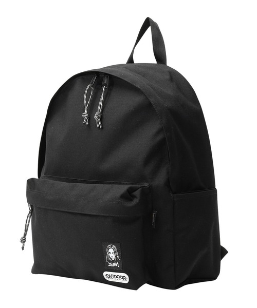 OUTDOOR PRODUCTS（アウトドアプロダクツ）の「X-girl × OUTDOOR PRODUCTS DAY PACK（バックパック/リュック・レディース・ネイビー/ブラック・ONE SIZE）」の5枚目の写真