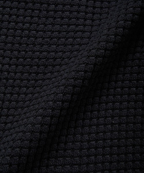 SEAGREEN（シーグリーン）の「SEAGREEN(シーグリーン) BIG WAFFLE STRAIGHT PANTS（その他パンツ・メンズ・ブラウン/ネイビー/ブラック・2/3/1）」の5枚目の写真