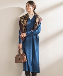 LAUTREAMONT（ロートレアモン）の「【WEB限定】Vネックニットワンピース≪丈長めあり/手洗い可能≫（ワンピース）」