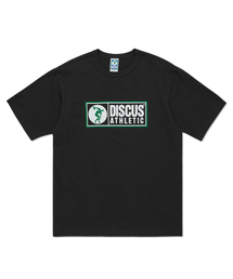 ヘビーウェイトボックスロゴTシャツブラック