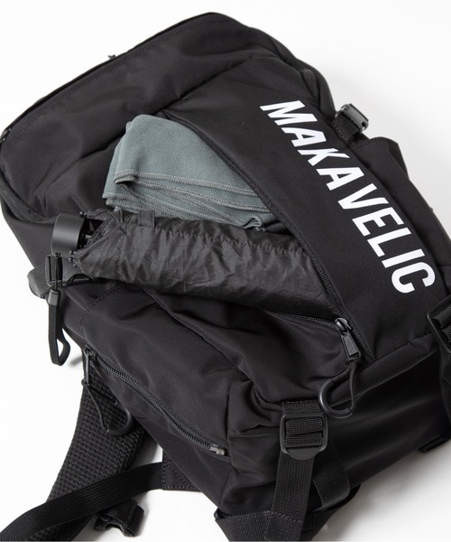 MAKAVELIC(マキャベリック)の「《MAKAVELIC》SCREENER BACKPACK(ボストンバッグ・メンズ・ブラック/ネイビー・FREE)」の14枚目の写真