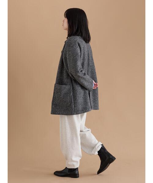 sm2rhythm（サマンサモスモスリズム）の「ダブルミドルコート（その他アウター・レディース・グレー/キャメル・F）」の7枚目の写真