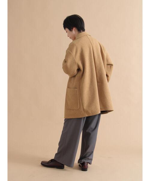 sm2rhythm（サマンサモスモスリズム）の「ダブルミドルコート（その他アウター・レディース・グレー/キャメル・F）」の20枚目の写真