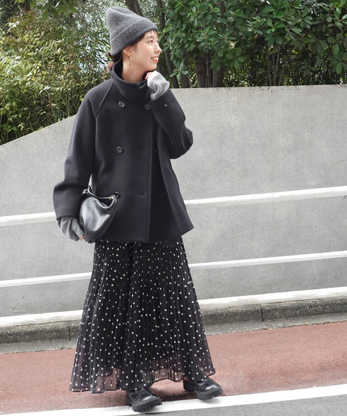 Spick & Span（スピックアンドスパン）の「《一部店舗+WEB限定》ドットプリーツイージースカート（スカート・レディース・その他2/マルチ・36/38）」の3枚目の写真