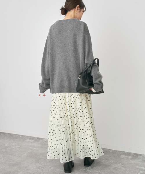 Spick & Span（スピックアンドスパン）の「《一部店舗+WEB限定》ドットプリーツイージースカート（スカート・レディース・その他2/マルチ・36/38）」の22枚目の写真