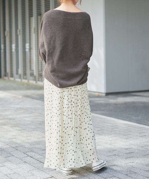 Spick & Span(スピックアンドスパン)の「《一部店舗+WEB限定》ドットプリーツイージースカート(スカート・レディース・その他2/マルチ・36/38)」の16枚目の写真