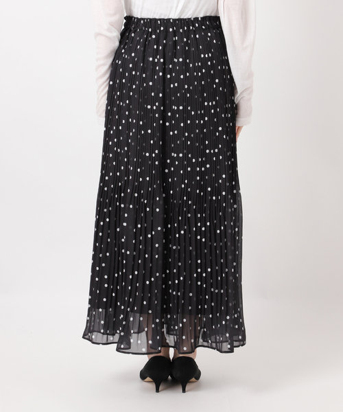 Spick & Span(スピックアンドスパン)の「《一部店舗+WEB限定》ドットプリーツイージースカート(スカート・レディース・その他2/マルチ・36/38)」の13枚目の写真