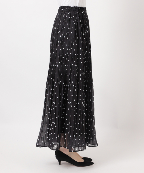 Spick & Span(スピックアンドスパン)の「《一部店舗+WEB限定》ドットプリーツイージースカート(スカート・レディース・その他2/マルチ・36/38)」の12枚目の写真