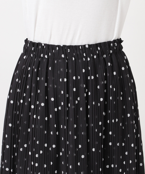 Spick & Span(スピックアンドスパン)の「《一部店舗+WEB限定》ドットプリーツイージースカート(スカート・レディース・その他2/マルチ・36/38)」の11枚目の写真