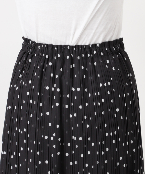 Spick & Span(スピックアンドスパン)の「《一部店舗+WEB限定》ドットプリーツイージースカート(スカート・レディース・その他2/マルチ・36/38)」の10枚目の写真