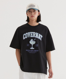 カクテルグラフィックTシャツ ブラック