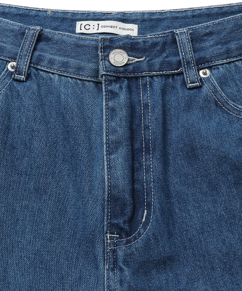 CONNECT KINLOCH(コネクトキンロック)の「スタンダードデニムハーフパンツ(ブルー)(その他パンツ・メンズ・その他・LARGE/X-LARGE/XX-LARGE/MEDIUM)」の3枚目の写真