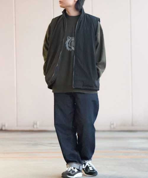 BACK NUMBER(バックナンバー)の「BACK NUMBER(バックナンバー)【メンズ】バルキーニットアニマル柄クルーネックセーター(ニット/セーター・メンズ・キナリ/オリーブ/ブラック・M/L/XL)」の13枚目の写真