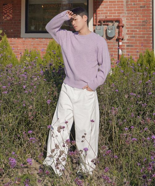 KNITTED（ニッティド）の「シェギドック ウール100% ラウンドニット ミント（ニット/セーター・レディース・その他・MEDIUM/LARGE/X-LARGE）」の17枚目の写真