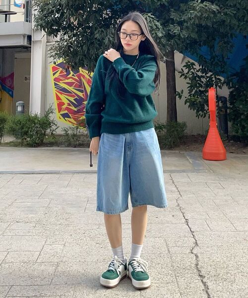 KNITTED（ニッティド）の「シェギドック ウール100% ラウンドニット ミント（ニット/セーター・レディース・その他・MEDIUM/LARGE/X-LARGE）」の18枚目の写真