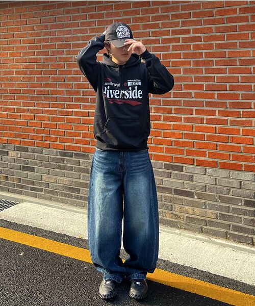 NOUN(ノウン)の「corduroy denim pants (blue)(デニムパンツ・メンズ・その他・O/1/2)」の6枚目の写真