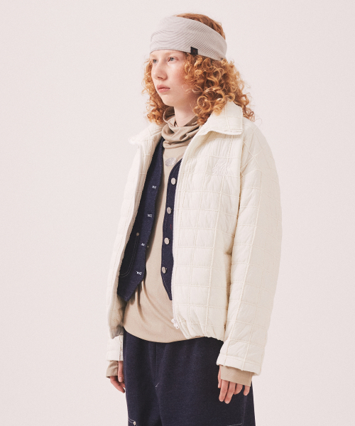 MENASOO(ミナス)の「MNS Short Puffer Jacket_Ivory(ダウンジャケット/コート・レディース・アイボリー・F)」の3枚目の写真