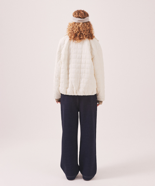 MENASOO(ミナス)の「MNS Short Puffer Jacket_Ivory(ダウンジャケット/コート・レディース・アイボリー・F)」の7枚目の写真