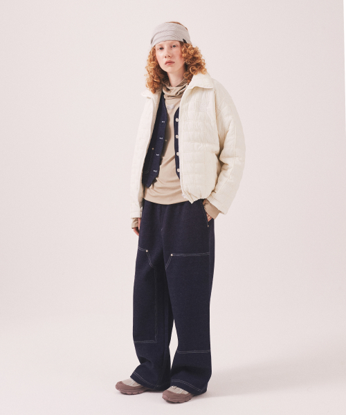MENASOO(ミナス)の「MNS Short Puffer Jacket_Ivory(ダウンジャケット/コート・レディース・アイボリー・F)」の8枚目の写真