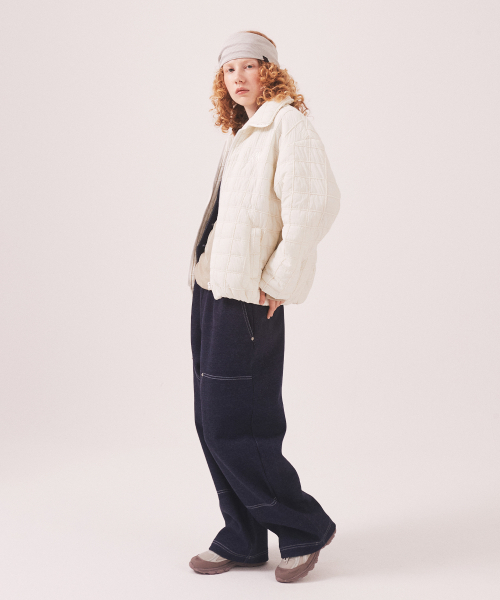 MENASOO(ミナス)の「MNS Short Puffer Jacket_Ivory(ダウンジャケット/コート・レディース・アイボリー・F)」の9枚目の写真