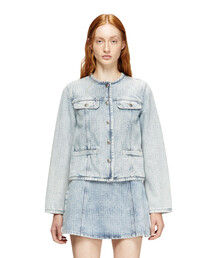 DIESEL | ウィメンズ デニムジャケット DE-GRAFY-S(デニムジャケット)