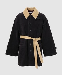 Urig（ウーリッヒ）の「CORDUROY WAIST BELTED HALF COAT HL（その他アウター）」