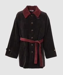 Urig（ウーリッヒ）の「CORDUROY WAIST BELTED HALF COAT HL（その他アウター）」