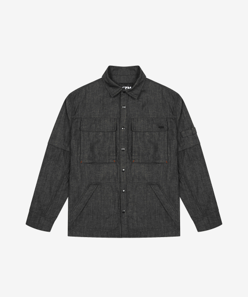 KZM（ケージエム）の「アウトポケットツーウェイシャケット（ナイロンジャケット・メンズ・その他・SMALL/MEDIUM/LARGE/X-LARGE/XX-LARGE/XXX-LARGE）」の3枚目の写真
