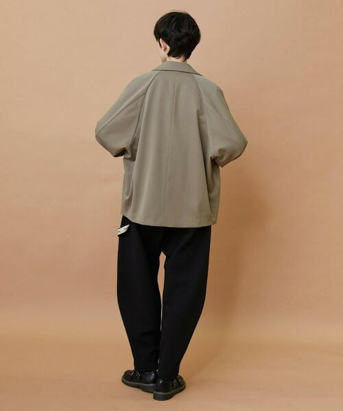 FRAPBOIS(フラボア)の「ブレイザー ジャケット(テーラードジャケット・レディース・ネイビー/グレイッシュベージュ・1/2)」の22枚目の写真